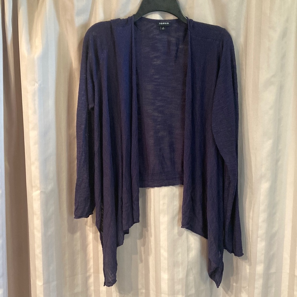 Torrid Drape Front Cardigan
